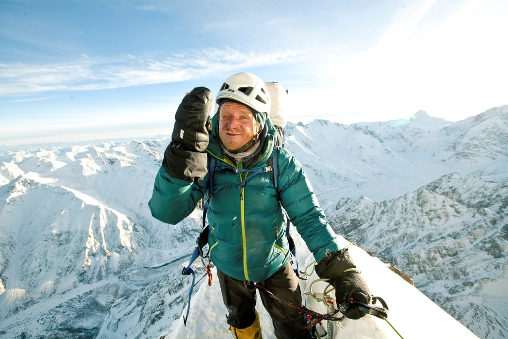 File photo of Polish climber Tomasz Mackiewicz during his trip on Nanga Parbat mountain in pakistan January 2014. Forum/Michal Obrycki via REUTERS 