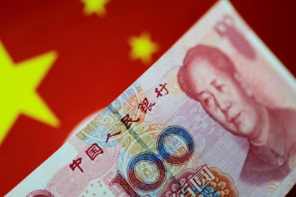 File photo of a China yuan note is seen in this illustration photo May 31, 2017. REUTERS/Thomas White/Illustration/File Photo.