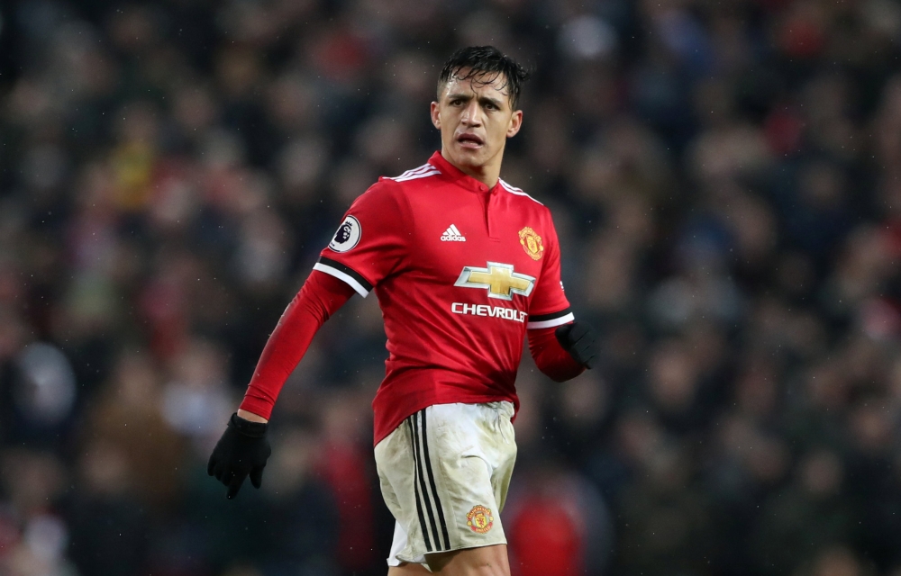 Manchester United's Alexis Sanchez. REUTERS/Scott Heppell 

