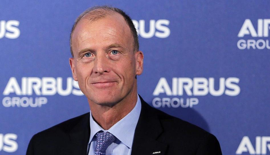 Tom Enders, Chief Executive Officer of Airbus Group, attends the Airbus Group 2013 annual results presentation in Toulouse, February 26,  2014 (Reuters / Regis Duvignau) 