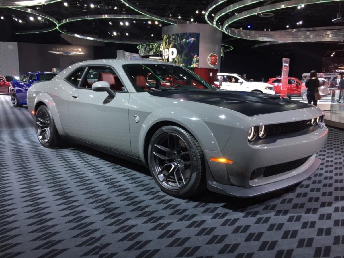 2018 Dodge Challenger SRT Hellcat Widebody;  Washington Post photo by Peter Holley
