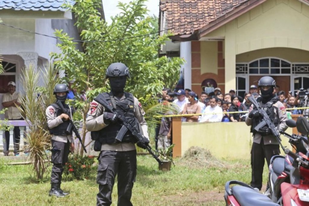 File photo of Indonesian Police.