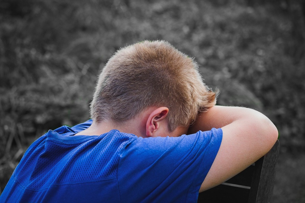 Image of a boy is used for representation.