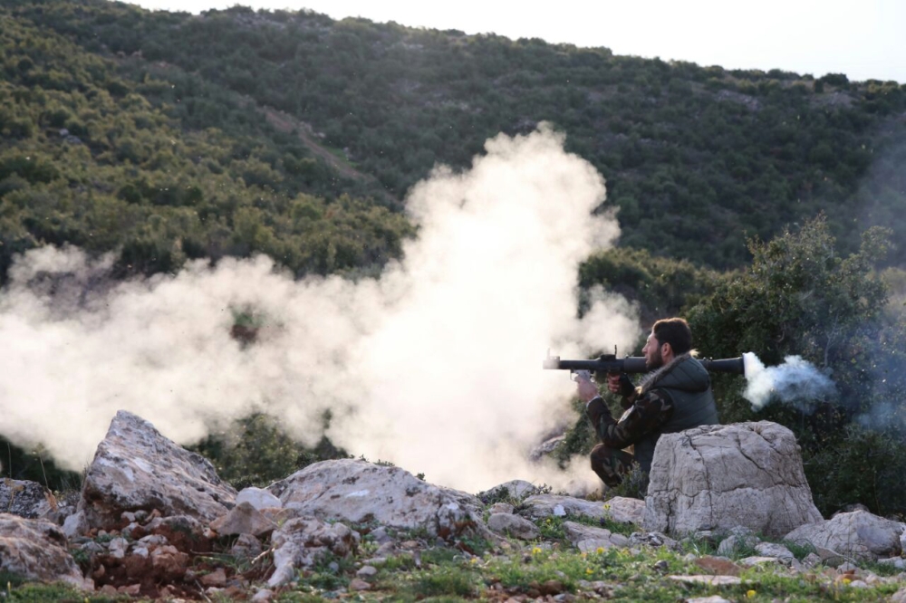 File photo of a village in Afrin’s Rajo town in Syria (Hi?am Al Homsi / Anadolu Agency)