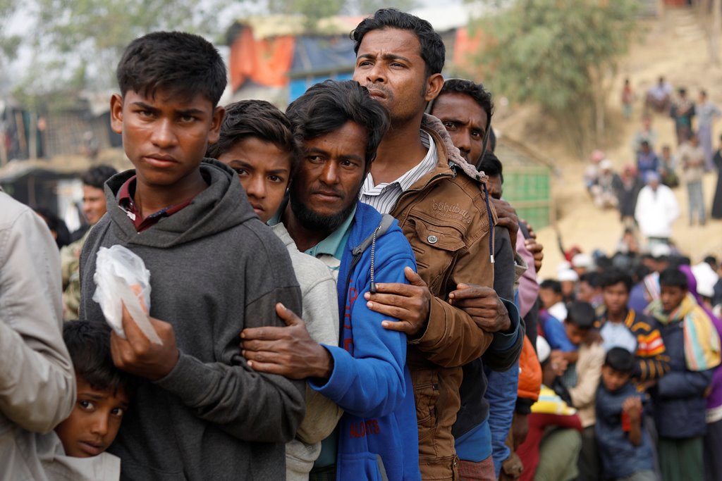 File photo of Rohingya refugees in Bangladesh. Reuters 