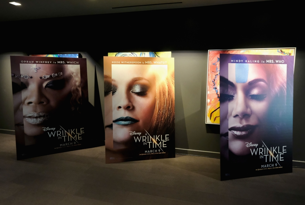 (FILES) In this file photo taken on February 24, 2018, a view of the atmosphere during the press conference for Disney's 'A Wrinkle in Time' in Hollywood, CA on March 25, 2018. AFP / GETTY IMAGES NORTH AMERICA / Alberto E. Rodriguez 