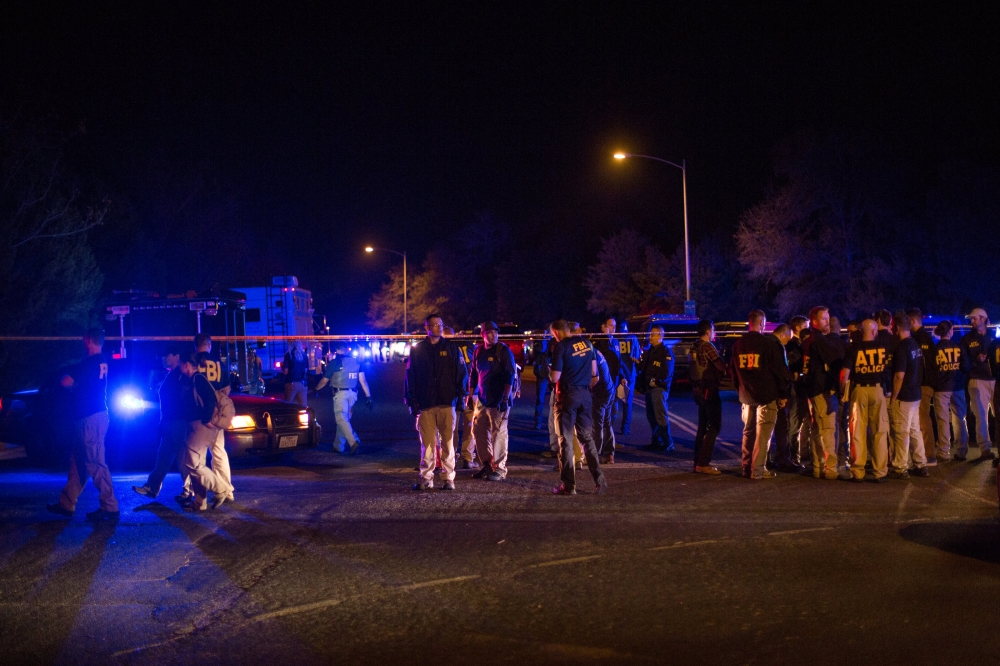 Authorities maintain a cordon near the site of an incident reported as an explosion in southwest Austin, Texas, U.S. March 18, 2018. REUTERS/Tamir Kalifa