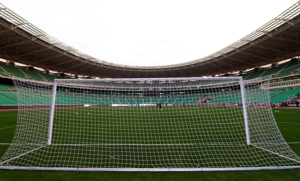 (FILE PHOTO) Basra Stadium, in the southern Iraqi city. AFP / HAIDAR MOHAMMED ALI
