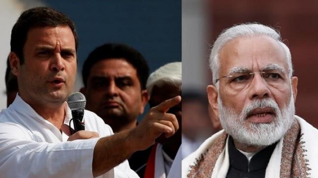 Prime Minister Narendra Modi's (right) Bharatiya Janata Party (BJP) and the Congress party of Rahul Gandhi have seized upon the data breach storm surrounding Facebook and other media to score political points against one another. (Reuters photos)

