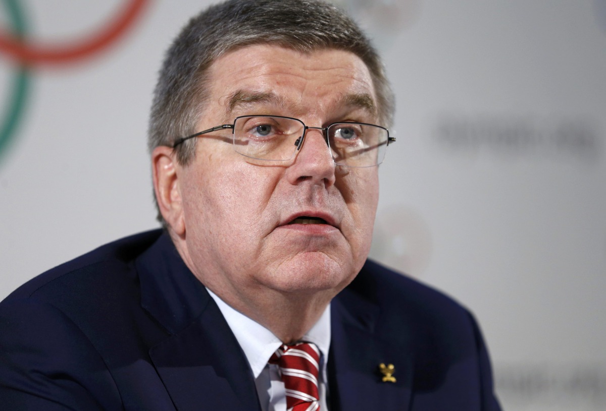 International Olympic Committee President Thomas Bach attends a news conference in Lausanne, Switzerland, June 3, 2016 (Reuters / Denis Balibouse) 