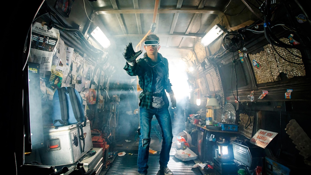 A still from the movie Ready Player One.
