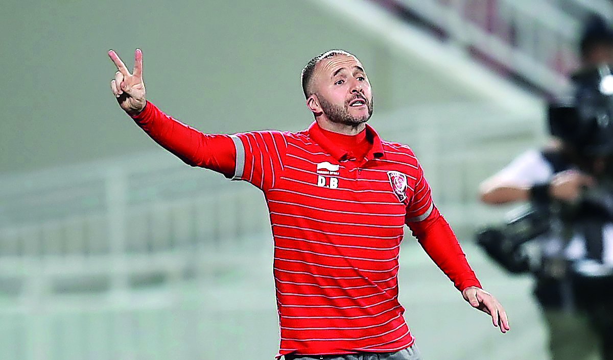 Al Duhail coach Djamel Belmadi