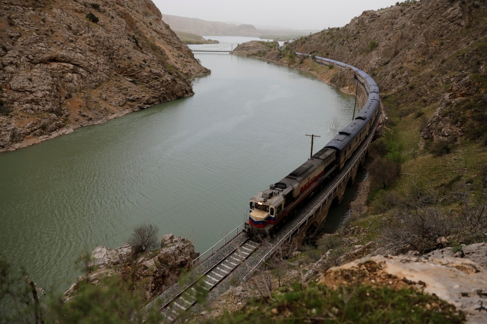 The Eastern Express travels through Erzincan province en route from Kars to Ankara in eastern Turkey. Reuters/Umit Bektas