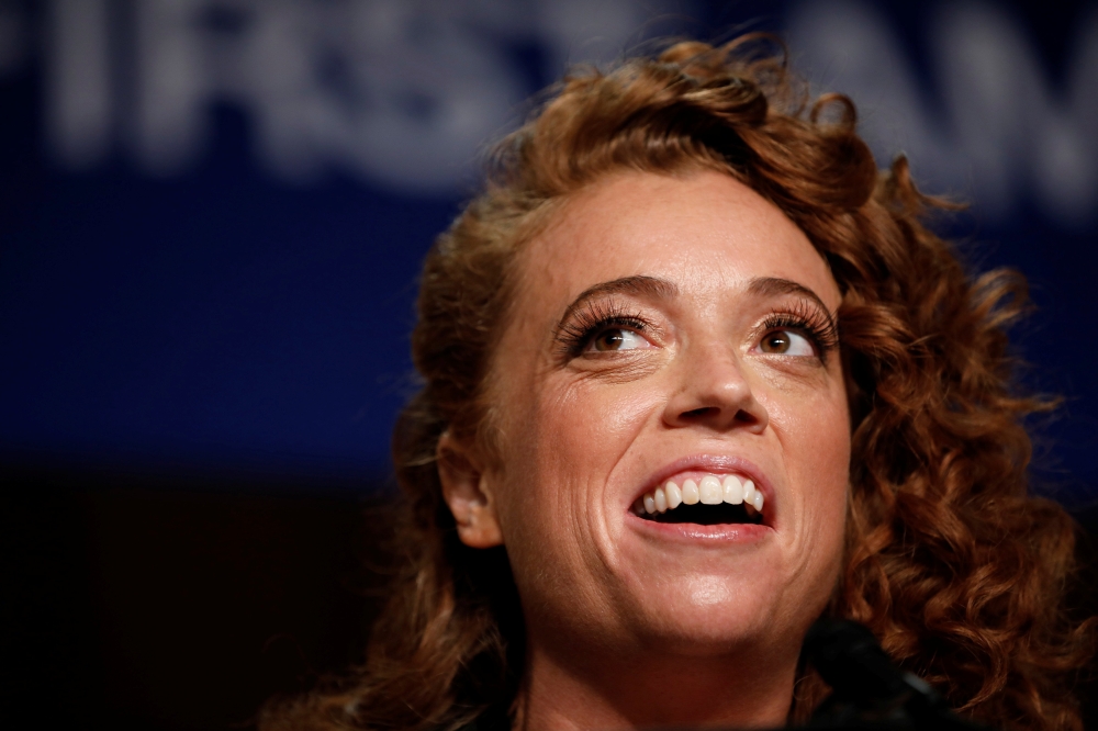 Comedian Michelle Wolf performs at the White House Correspondents' Association dinner in Washington, U.S., April 28, 2018. Reuters/Aaron P Bernstein