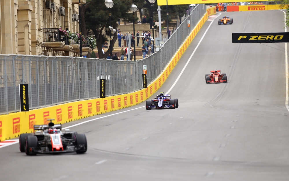 The 4th round of Formula One World Championship Azerbaijan Grand Prix held on April 29, 2018 in Baku, Azerbaijan. Resul Rehimov - Anadolu

