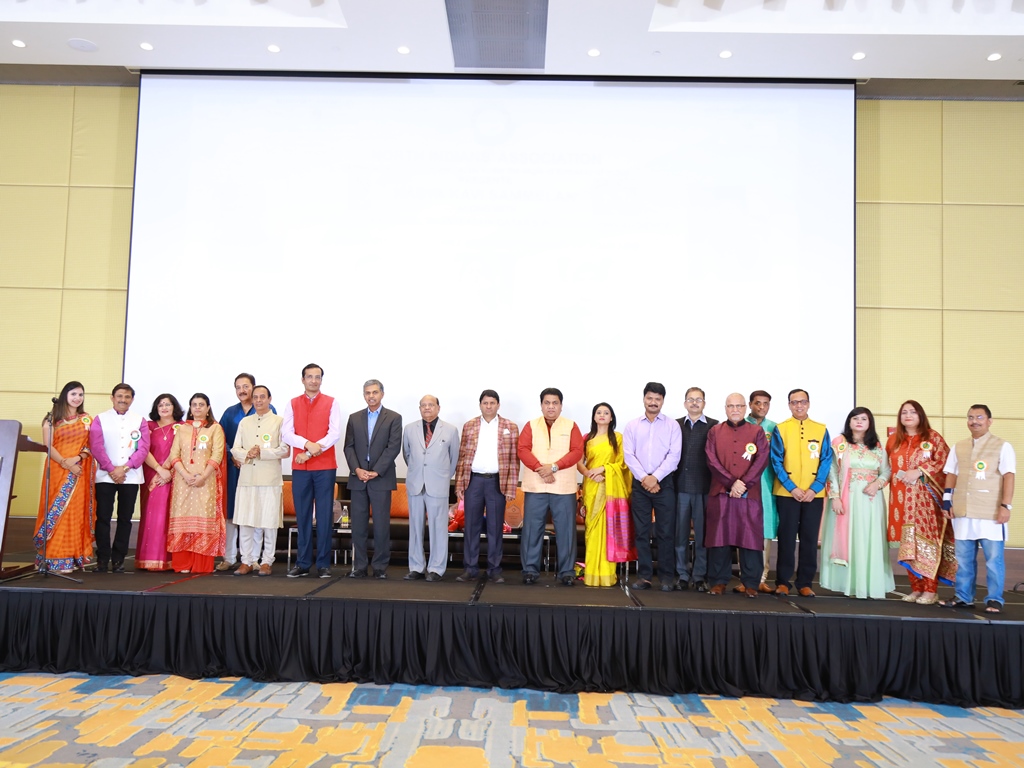 The poets and officials of North Indians’ Association (NIA) during the conference.