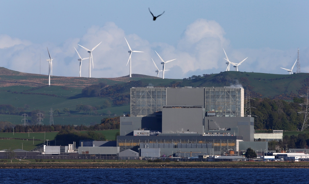 FILE PHOTO: The Hunterston nuclear power station in West Kilbride, Scotland May 15, 2013. REUTERS/Suzanne Plunkett/File Photo