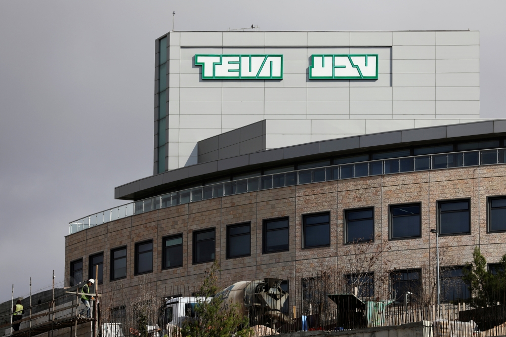A Teva Pharmaceutical Industries building is seen in Jerusalem December 14, 2017. Reuters/Ammar Awad