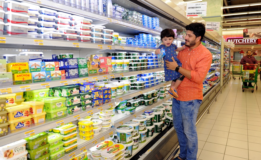 File picture of a family shopping for grocery. Image used for representation only. Salim Matramkot / The Peninsula