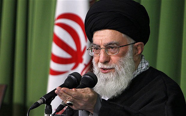 In comments before school teachers, Supreme Leader Ayatollah Ali Khamenei told Trump: 