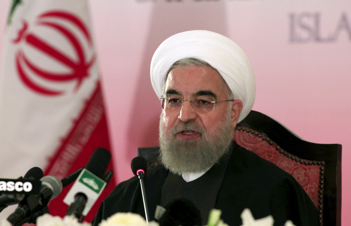 Iran President Hassan Rouhani speaks during a news conference in Islamabad Pakistan March 26 2016 Reuters Faisal Mahmood