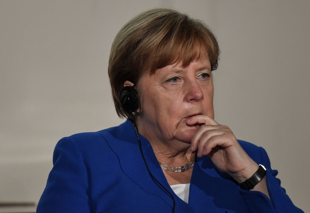 Germany's Chancellor Angela Merkel.  AFP / Andreas SOLARO
