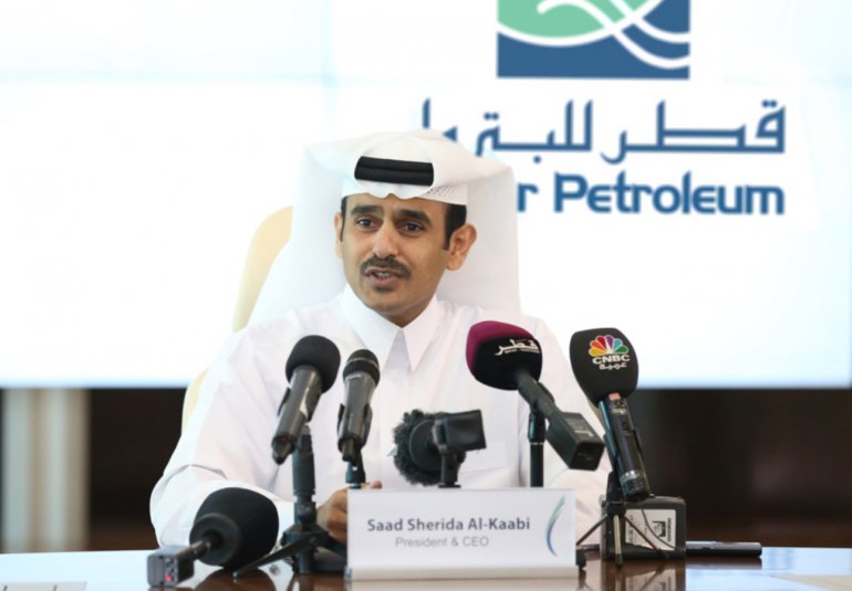 File picture of President and CEO of Qatar Petroleum Saad Sherida Al-Kaabi