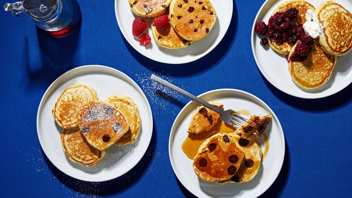 Fluffy Buttermilk Pancakes. Stacy Zarin Goldberg for The Washington Post / food styling by The Washington Post's Bonnie S. Benwick.
