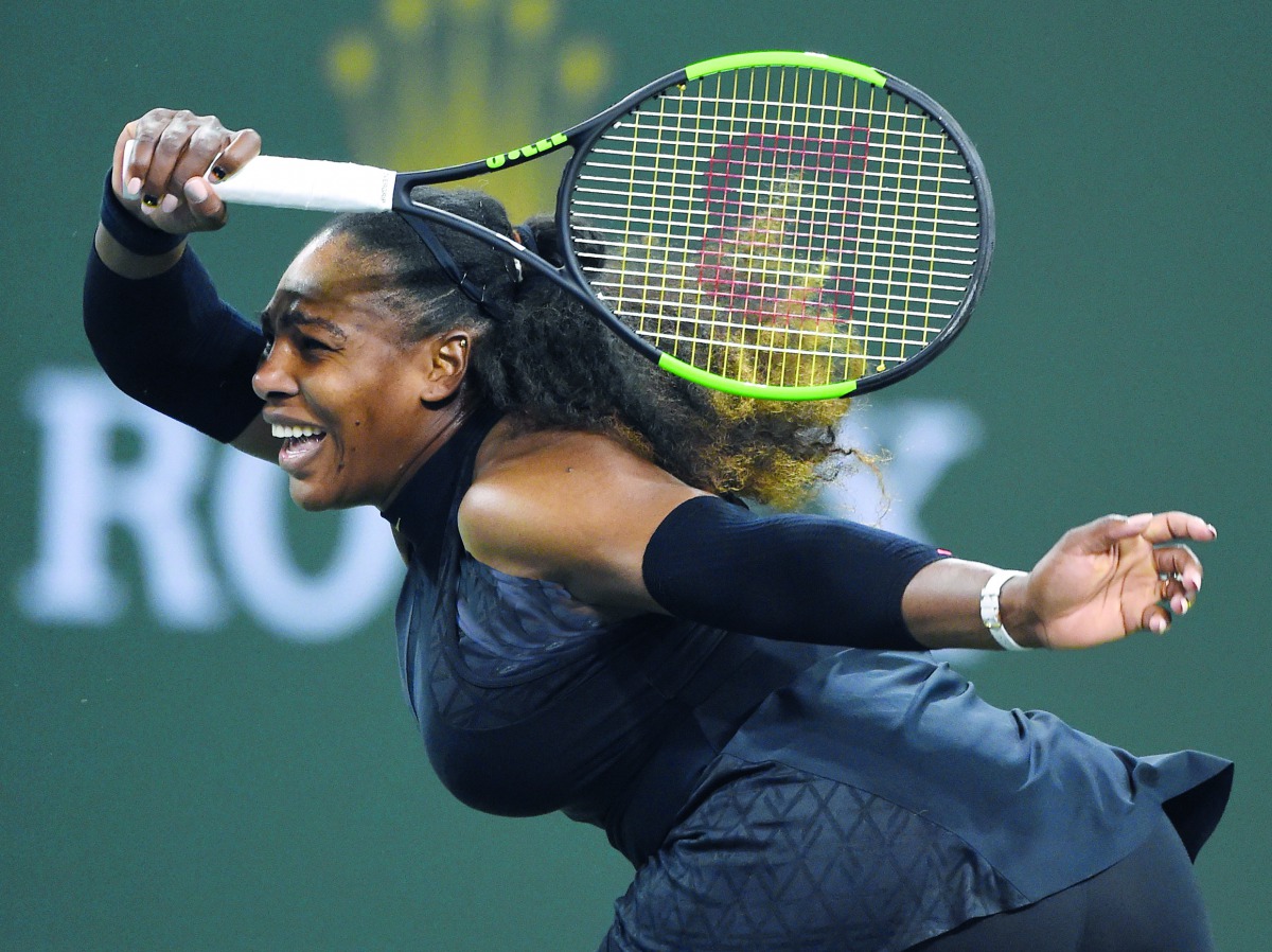 The 36-year-old Serena Williams, winner of 23 grand slam titles, is ranked a lowly 453rd after returning to action this year following the birth of her daughter last September.