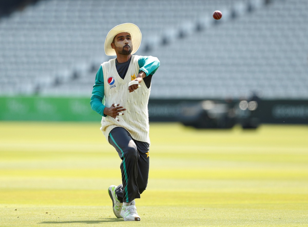  Pakistan's Mohammad Amir during nets. Action Images via Reuters/John Sibley 
