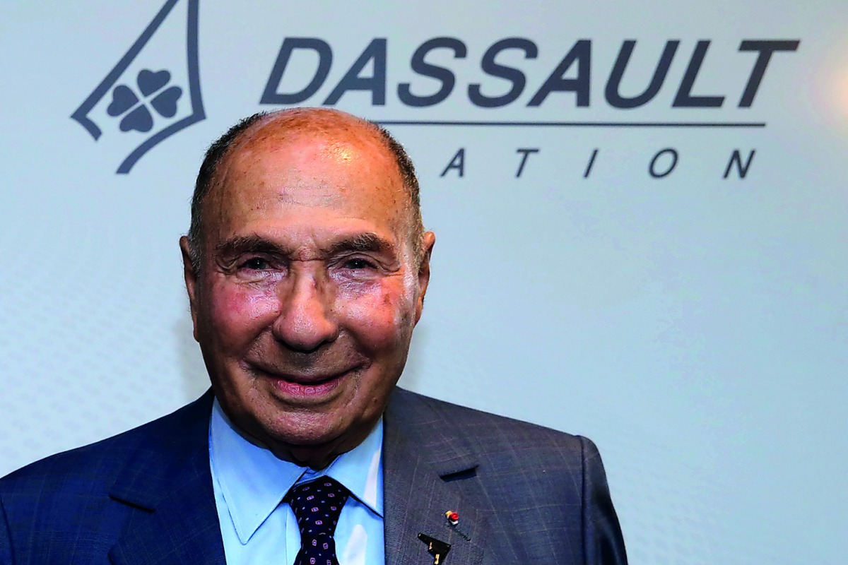 French Senator Serge Dassault, Chairman and CEO of Dassault Group, leaves after a meeting with politicians in Paris, France, November 22, 2016. Reuters/Charles Platiau