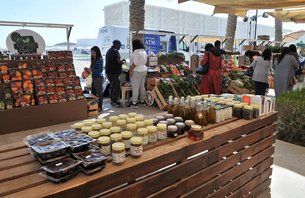 File picture of a farmers market used for representation.