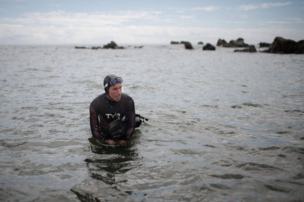 French marathon swimmer Benoit 