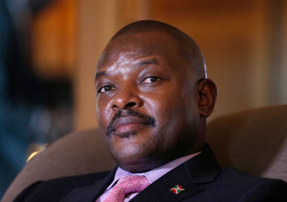 Burundian President Pierre Nkurunziza. AFP / FRANCOIS GUILLOT

