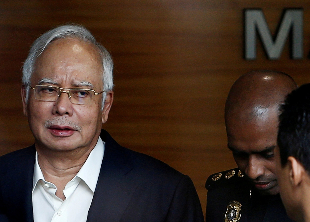 File photo of Malaysia's former prime minister Najib Razak May 24, 2018. REUTERS/Lai Seng Sin/File Photo
 