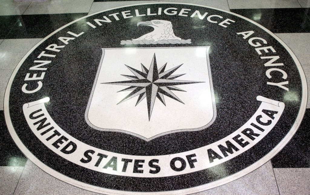 File photo of the logo of the Central Intelligence Agency is shown in the lobby of the CIA headquarters in Langley, Virginia, March 3, 2005. REUTERS/Jason Reed