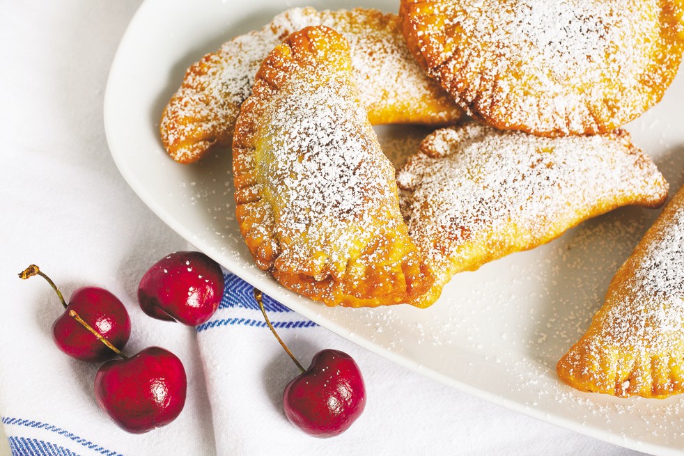 Fried Sweet Cherry Pies. (Photo by Deb Lindsey for The Washington Post)