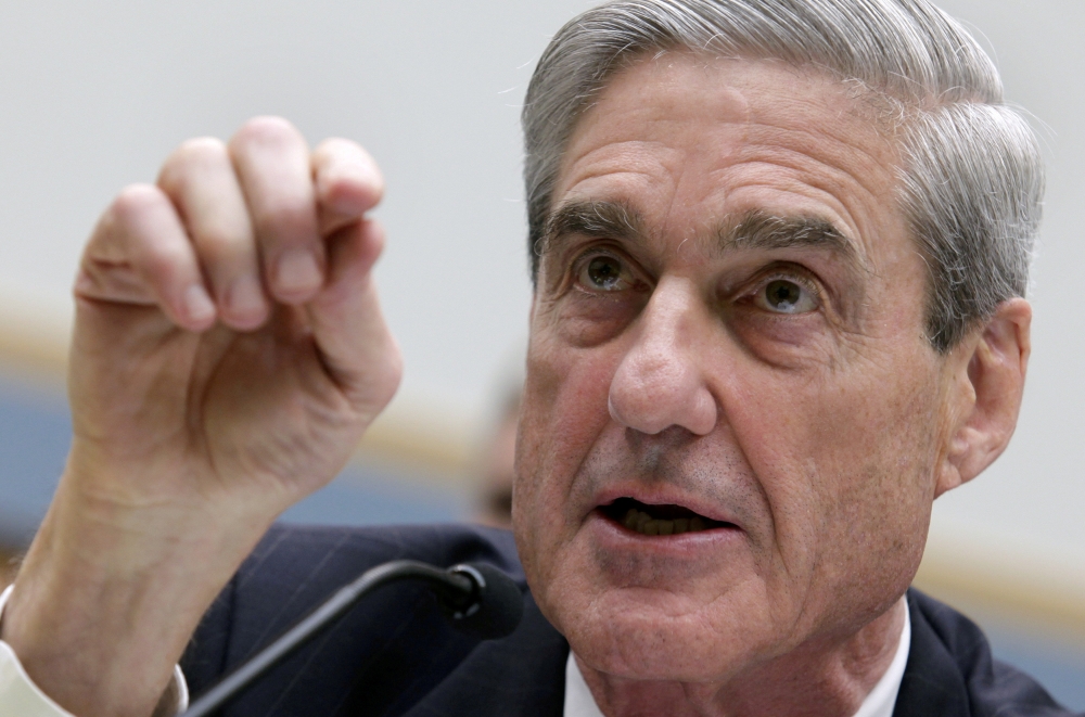 File photo of special counsel Robert Mueller 