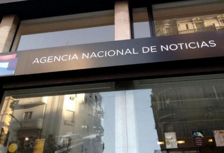 The facade of the Télam Agency in downtown Buenos Aires. (Photo:Télam) 