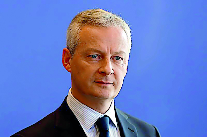 French Finance Minister Bruno Le Maire
