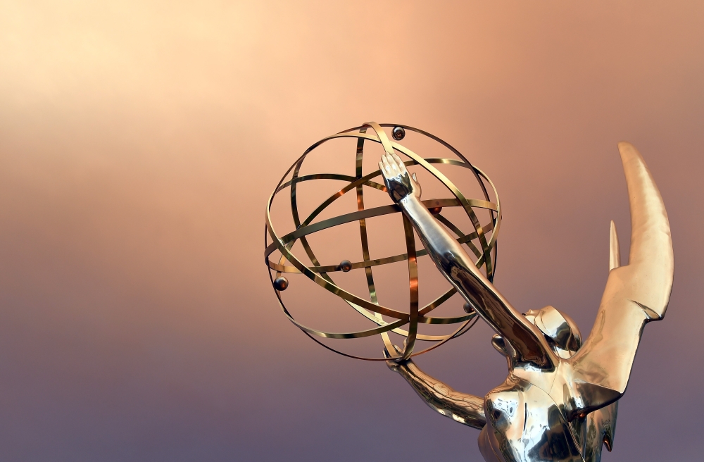 Emmy Statue in front of the Television Academy during the 68th Los Angeles Emmy Awards in North Hollywood, California, in this July 23, 2016 file photo. AFP / Angela Weiss