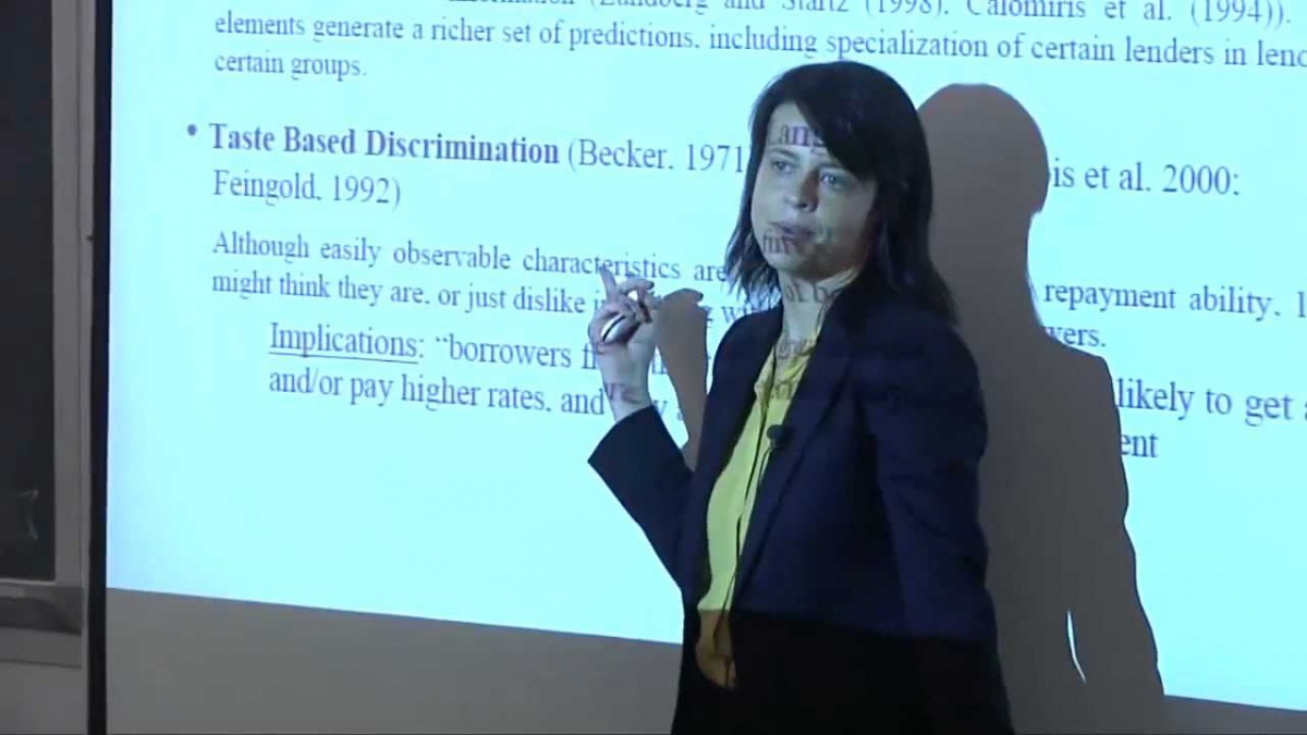 Enrichetta Ravina (Photo courtesy: YouTube/Columbia Business School) 