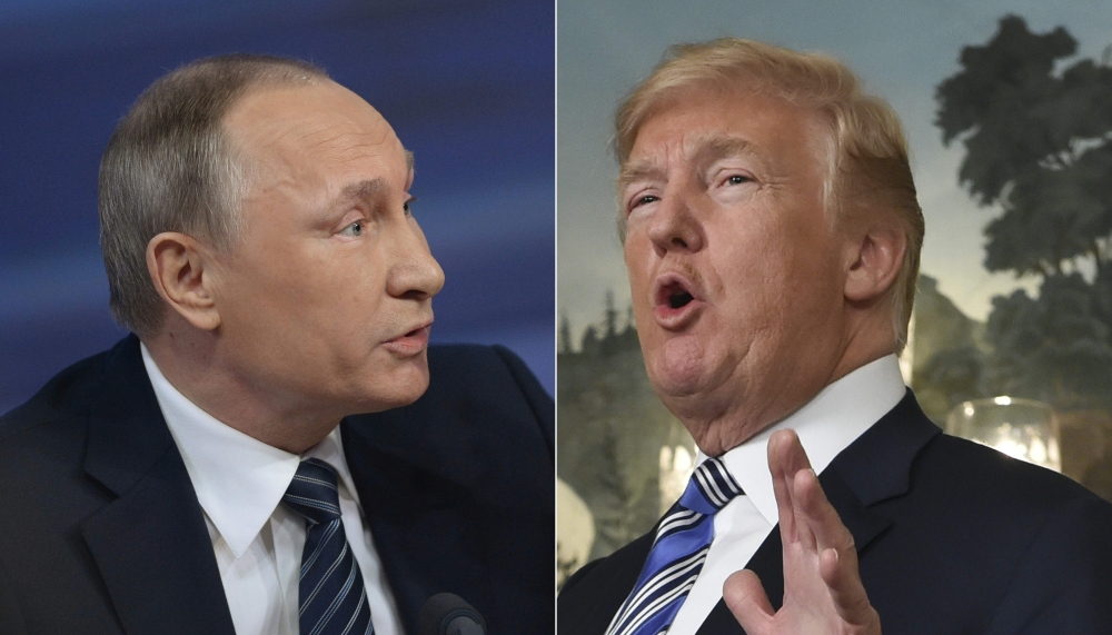Combination pictures of Russian President Vladimir Putin and US President Donald Trump. (AFP / Natalia Kolesnikova And Nicholas Kamm / file picture)