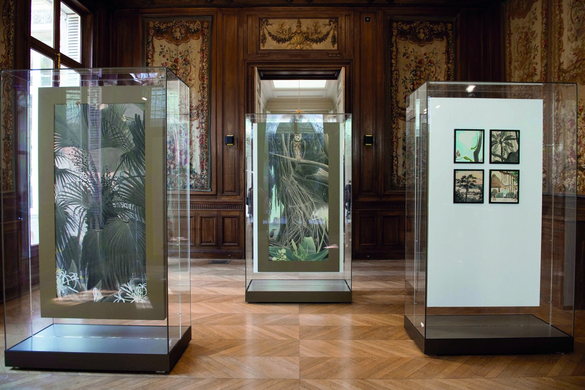 REPRESENTATIVE IMAGE: This picture taken on July 12, 2018 shows artworks by Japanese artist at Hotel Salomon de Rotschild on July 12, 2018 during launch of the exhibition Fukami dedicated to Japanese aesthetics.  AFP / Eric Feferberg

