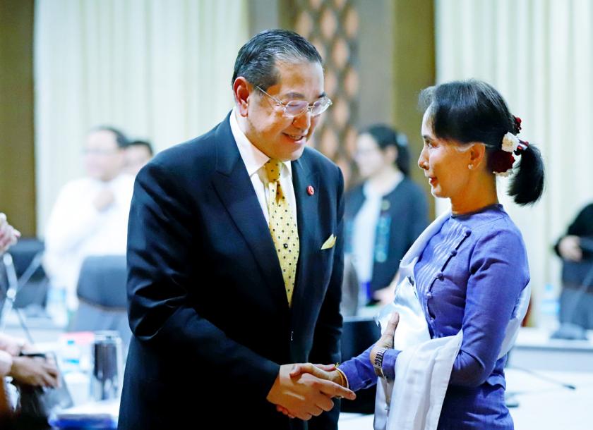The panel was set up by the Myanmar government and supposed to advise it on how to implement the recommendations of an earlier commission, headed by former U.N. Secretary-General Kofi Annan, on solving the crisis in its western Rakhine, which has been riv
