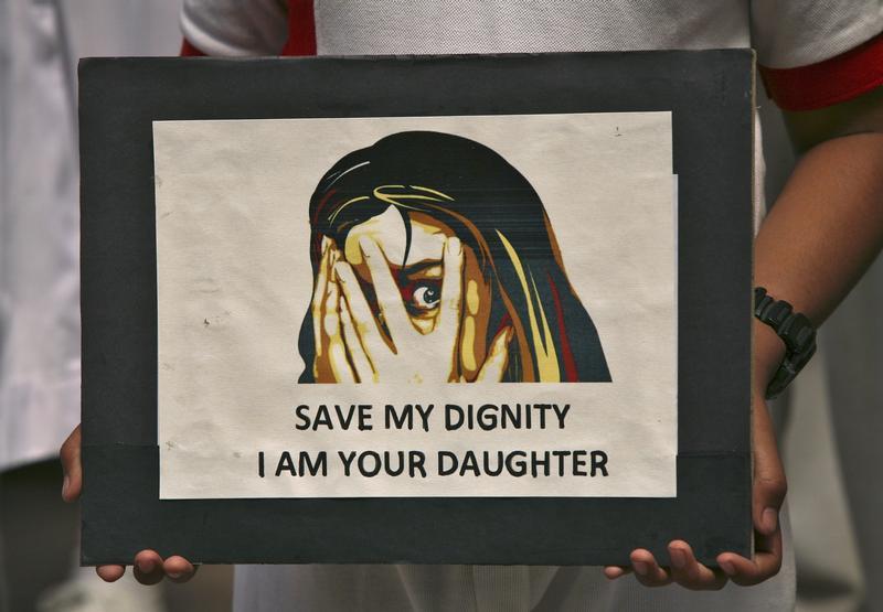 More than 100 cases of women being raped were reported daily in India in 2016, according to the latest available government data, and it has been tightening its rape laws.