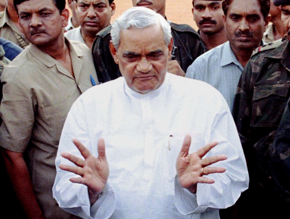 Atal Bihari Vajpayee (Reuters file photo/Sunil Malhotra)