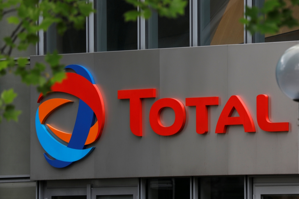 File photo of the logo of Total. Reuters