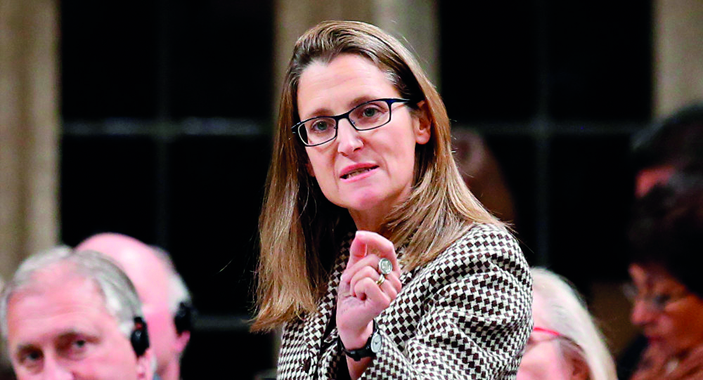 Chrystia Freeland 