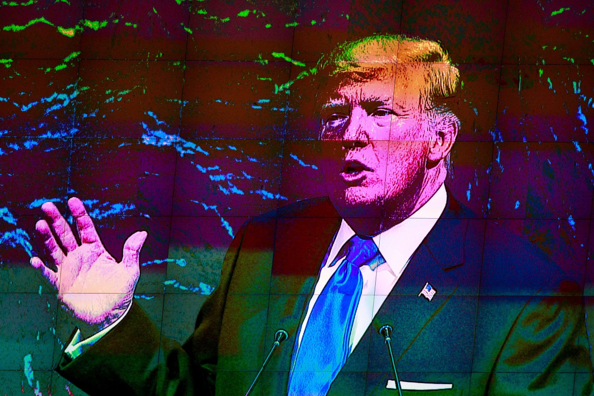 Trump's latest salvo against the shadowy forces he sees as ranged against him came after The New York Times published an opinion piece by someone identified as a 